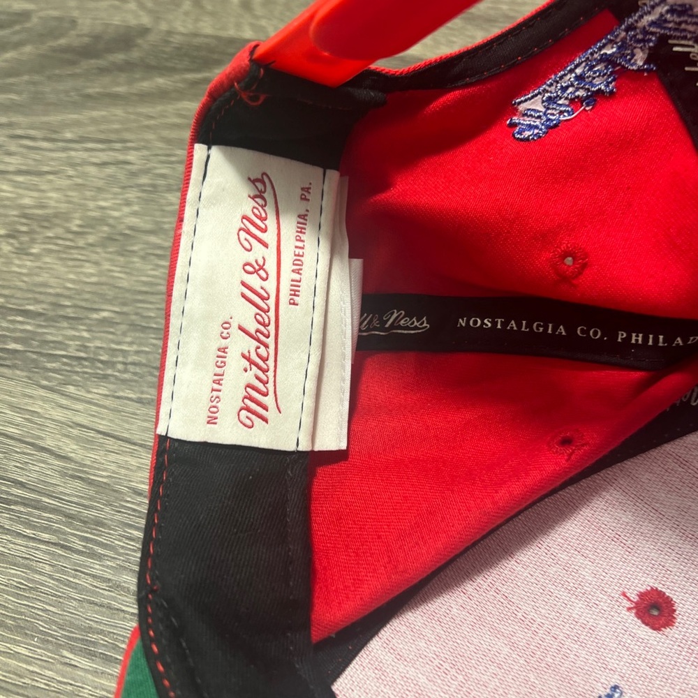 Washington Bullets Script Hat Mitchell And Ness S… - image 6